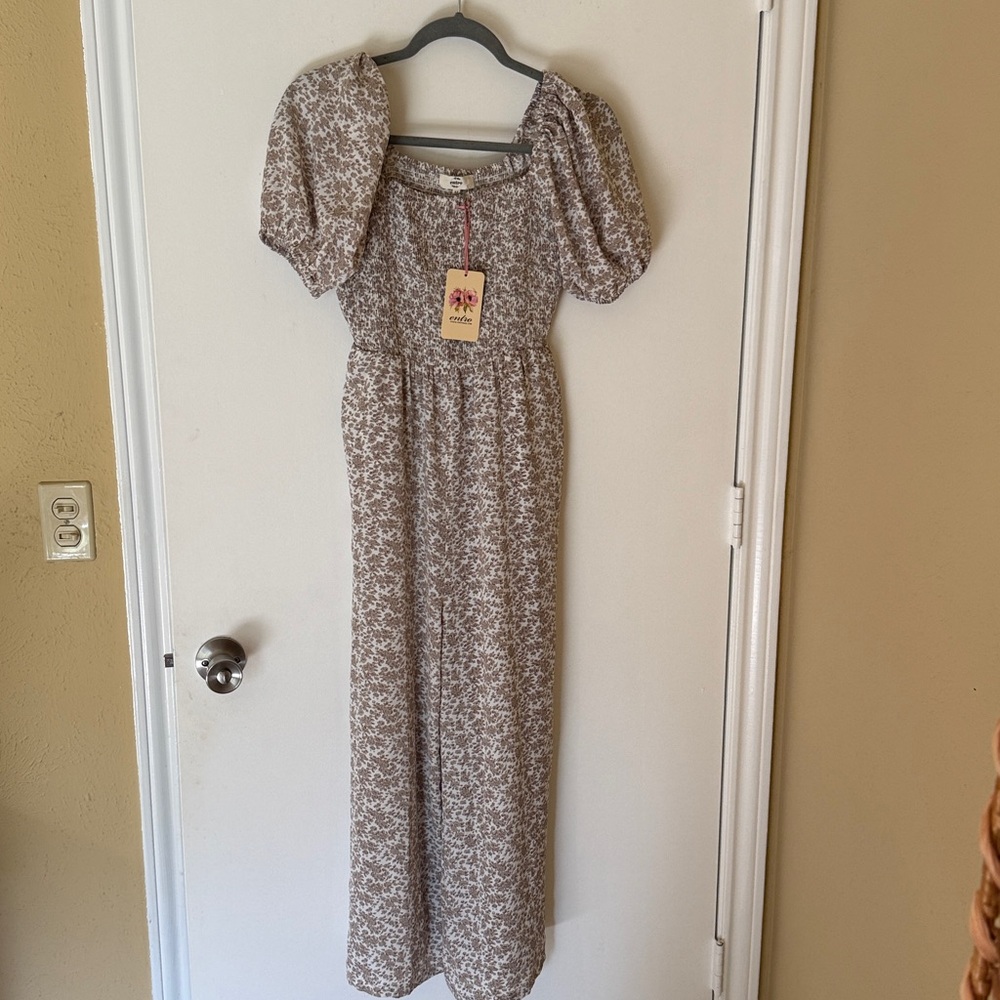 Floral Pant Romper